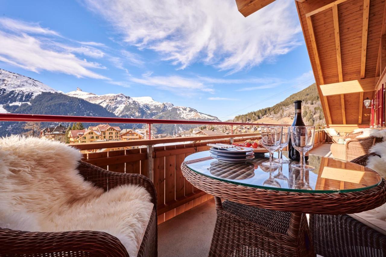 Chalet Baergsunna Penthouse Wengen Eksteriør bilde